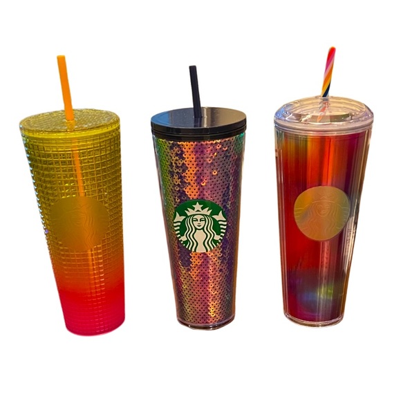 Starbucks Other - Starbucks Venti Reusable Cold Cups- Set of 3